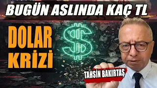 Dollar Crisis What is the Actual Dollar Exchange Rate in Turkish Lira Today Prof Dr Tahsin