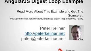 AngularJS the Digest Loop Directives and jQuery
