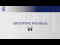 013 SigQC HowTo ARCHIVING DATABASE