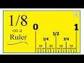 How to Find on a Ruler or Tape Measure