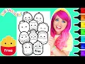 Coloring Squishmallows Food Squad Coloring Page Ohuhu Art Markers