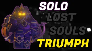 Solo Lost Souls NST No skilltree Triumph - Tower Defense Simulator