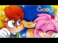 Amy Sally VS DeviantArt - Sonic s Girlfriends Google Themselves