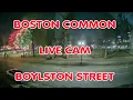 Boston MA Live Cam - Boston Common at Boylston St