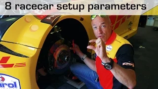 The 8 setup parameters of a racecar explained by Tom Coronel WTCC 2017 Chevrolet WTCR Touringcar