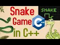C Tutorial - Simple Snake Game complete snake game