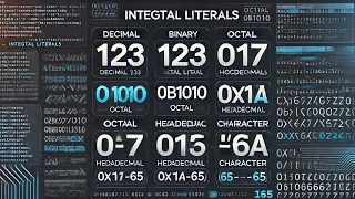 Integral literals floating literals literals part 2 java tokens java programming