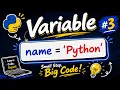 Python Tutorial for Beginners 2026 Data Engineering Episode 3 Variables in Python