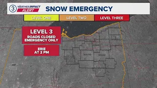 Erie County to reach Level 3 snow emergency this afternoon Here s what that means