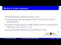 7b regression applied - simple graph of the best fit line coefficient interpretations in R