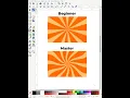 Inkscape Sunburst Swirl Effect Clone Tool