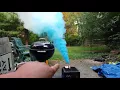 Triple color freedom smoke super candle demo