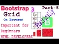 Bootstrap 3 intro part-05 Bootstrap3 Grid Bootstrap 3 tutorial Bootstrap 3 basic