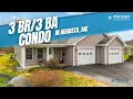 Augusta Maine Condo Tour 77 Glen St - Quiet Street Open Concept Private Patio