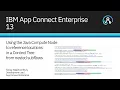 Using the Java Compute Node to reference locations in a Context Tree from nested subflows