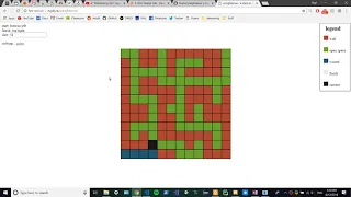stick to the left maze solving algorithm demo