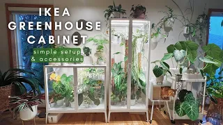 IKEA Milsbo Greenhouse Cabinet Simple Setup Accessories