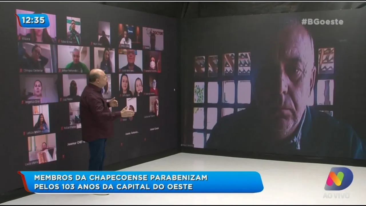 Presidente da Chapecoense parabeniza pelos 103 anos da capital do Oeste