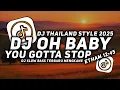 Download Lagu DJ TIKTOK TERBARU | DJ OH BABY YOU GOTTA STOP ETHAM 12:45 THAILAND STYLE TIKTOK VIRAL 2025 FULL BASS