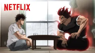 baki gets to know his father baki hanma season 2 the father vs son saga netflix anime