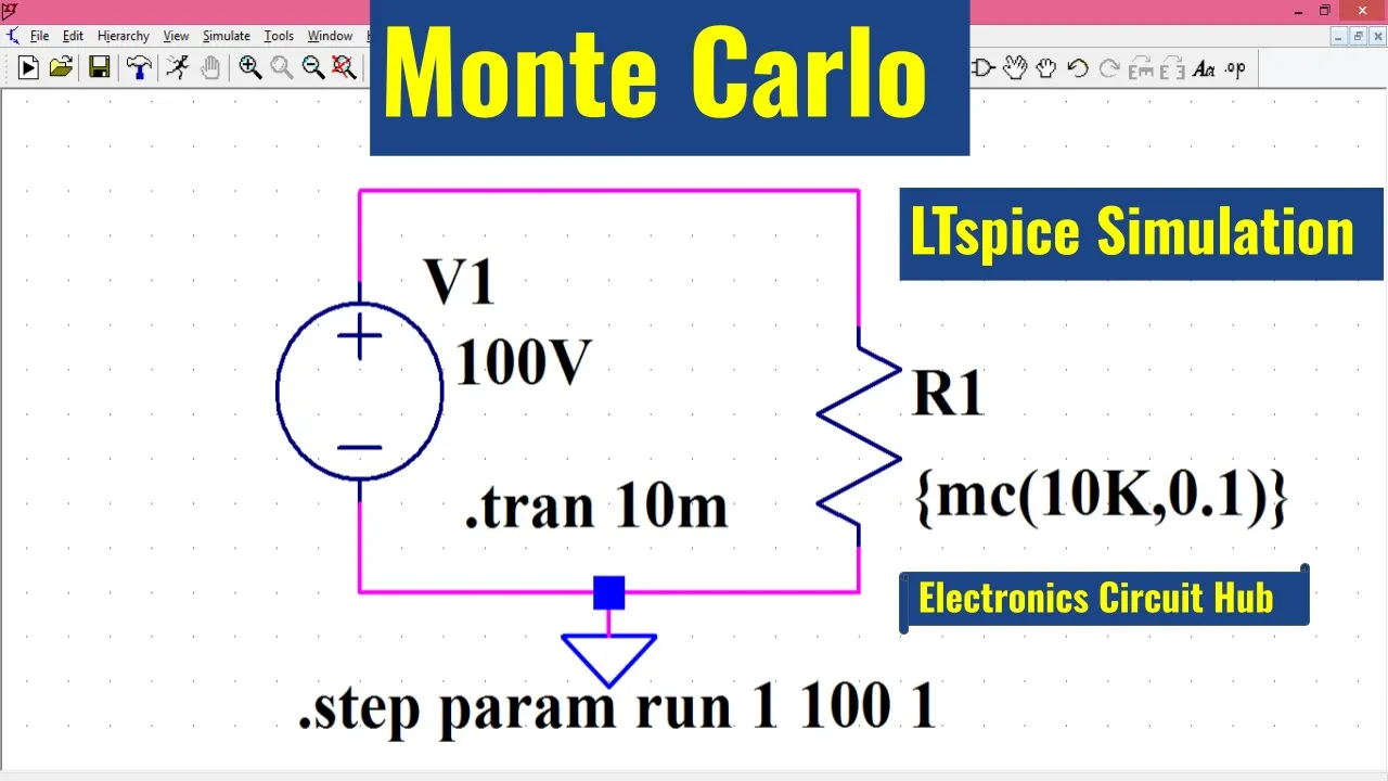 LTSpice Monte Carlo Circuit Analysis | Simulation