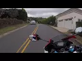 Making Motorcycle friends Riding Tantalus Oahu Hawaii