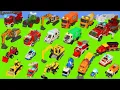Download Lagu Excavadora Tractor Buldocer juguetes Camiones coche de policía y bomberos Excavator Toys