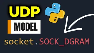 Python Networking Tutorial - Build a Simple UDP Server Client Faster than TCP