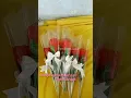 Lagu buket bunga mawar 1 tangkai / single roses / #diy #buketwisuda #graduation #buketbunga
