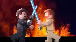 AOTC: Count Dooku vs Obi Wan Kenobi, Anakin Skywalker & Yoda. 