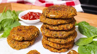 Easy Black Bean Veggie Burgers | Best Veggie Burger EVER. 