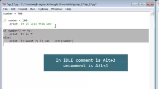 Learn Python Programming Tutorial 17 Logic and Conditionals Expanded