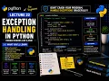 Lecture 22 Exception Handling in Python Try Except Finally Explained