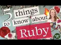 Five Things to Know about Ruby Gemstones
