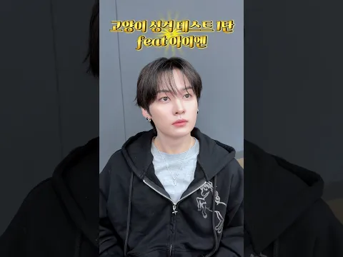 I.N & Lee Know's Kitty Test
