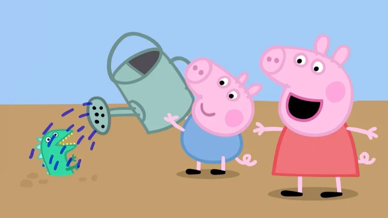 Peppa Pig in Hindi - Gardening - Fulwari - हिंदी kahaniya - Hindi Cartoons for Kids