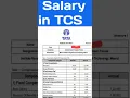 Download Lagu Salary Structure of TCS | Freshers Salary in TCS | #tcs #salary #shorts