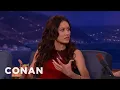 Olga Kurylenko Ate Cabbage For Bigger Boobs CONAN on TBS