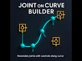 Joint On Curve Builder Tool for Maya