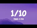 Lagu Tenxi \u0026 RYO - 1/10 (Lyrics)