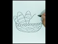 How to Draw FIVE BREAD TWO FISH