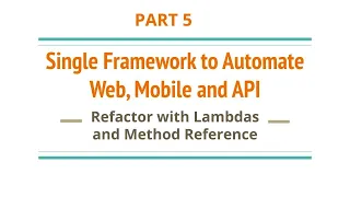 Part 5 Functional Programming in Java Refactoring existing code with Lambdas Method Reference