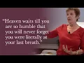 Download Lagu Caroline Myss - Heaven never sends help until the second you need it