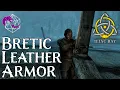 Beyond Skyrim Iliac Bay Bretic Leather Armor