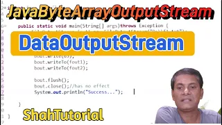Java ByteArrayOutputStream Java ByteArrayInputStream Class Java DataOutputStream with example