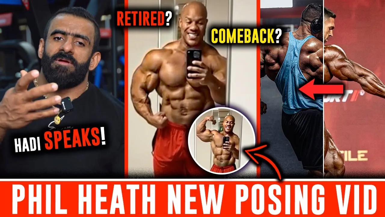 Phil Heath NEW Physique Update: Retired or Comeback? | Hadi Choopan SPEAKS on 2023 Mr Olympia