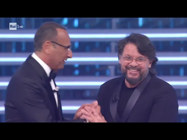 Sanremo 2026 - Lillo sul palco del Festival