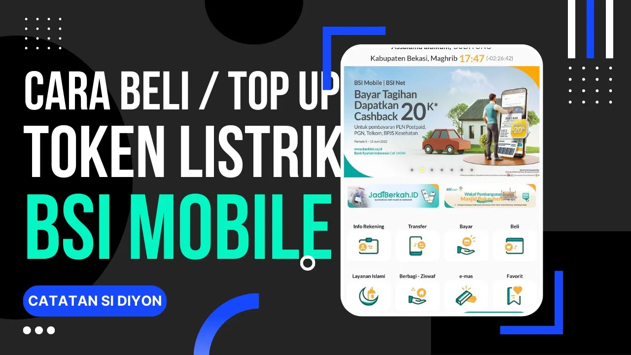 Cara beli token listrik di new livin by mandiri terbaru