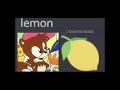 Characters eating lemons and dying