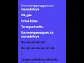 Download Lagu Mangu Lyrics Download Lagu Mangu Lyrics